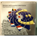 2007 10 Euro Trattati di Roma 50° Anniversario Fondo Specchio Italia